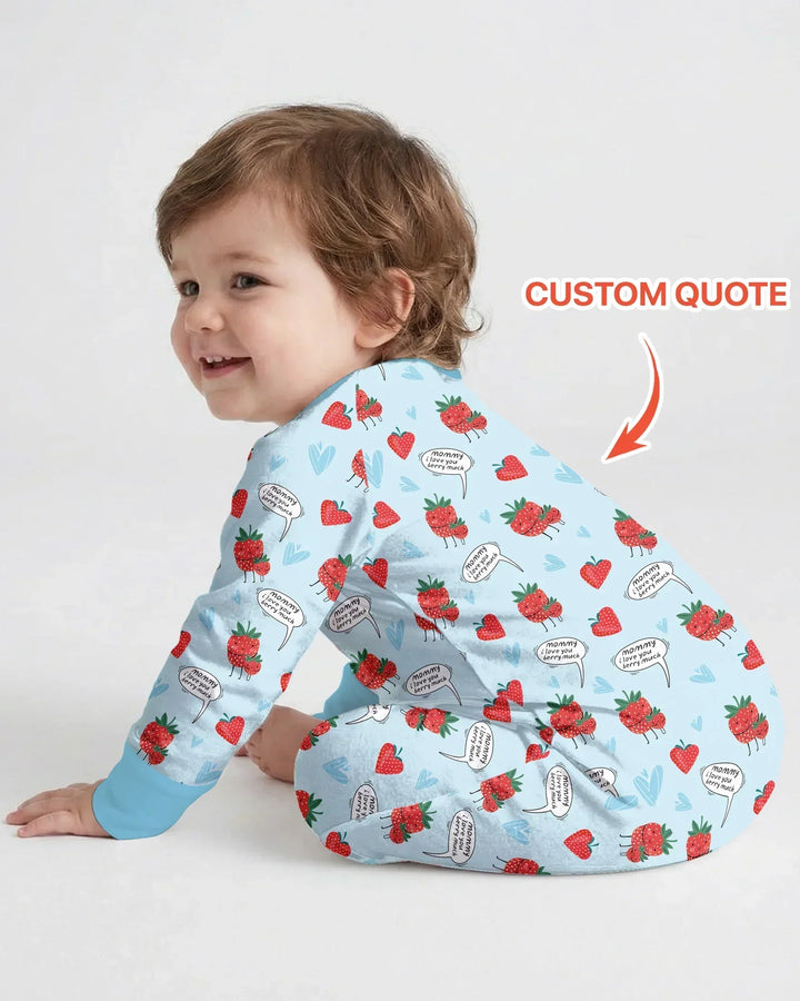 I love you berry much Bamboo Convertible Zippy