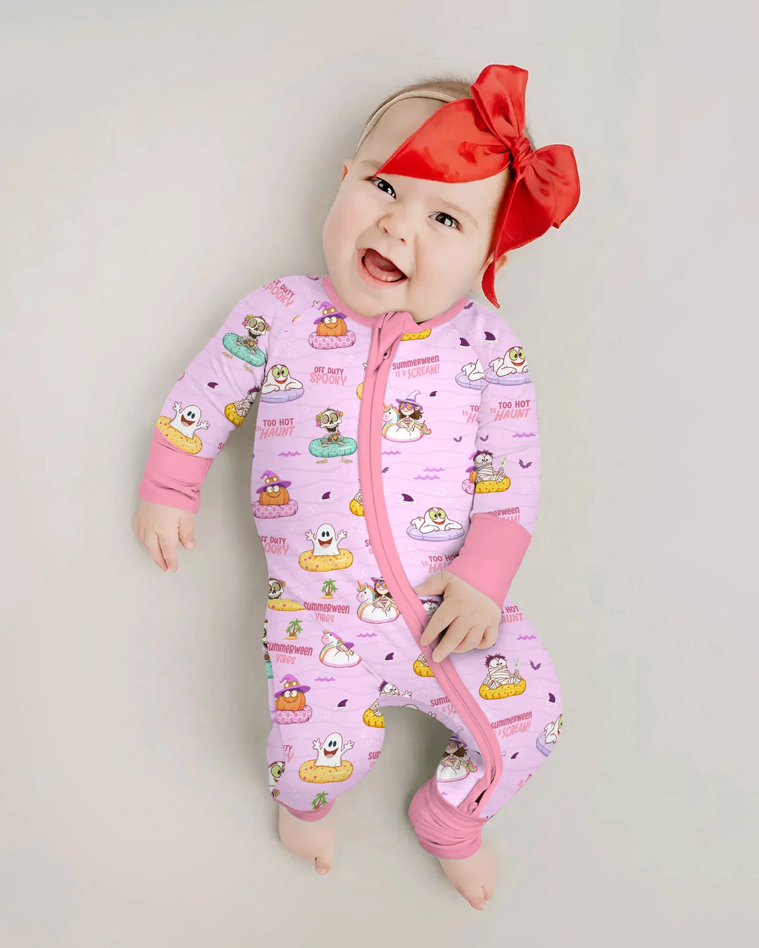 Summerween Cartoon Bamboo Convertible Zippy