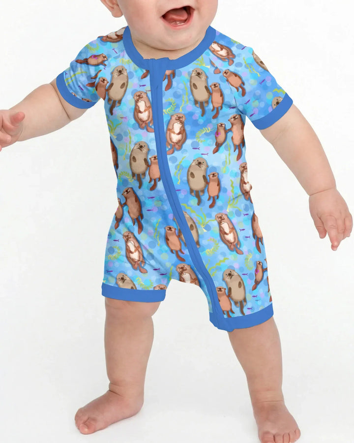 Otterly Together Bamboo Shorty Zippy