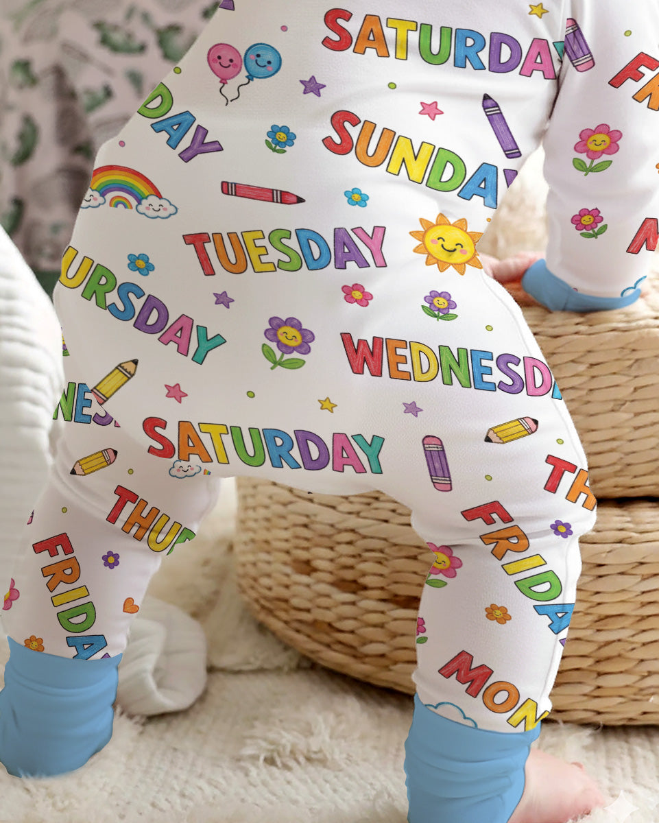 Days of the Week Bamboo Convertible Zippy