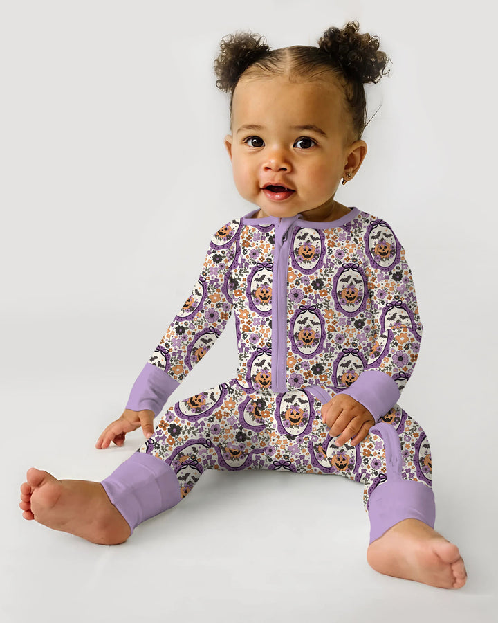 Pumpkin Cameo Garden Bamboo Convertible Zippy