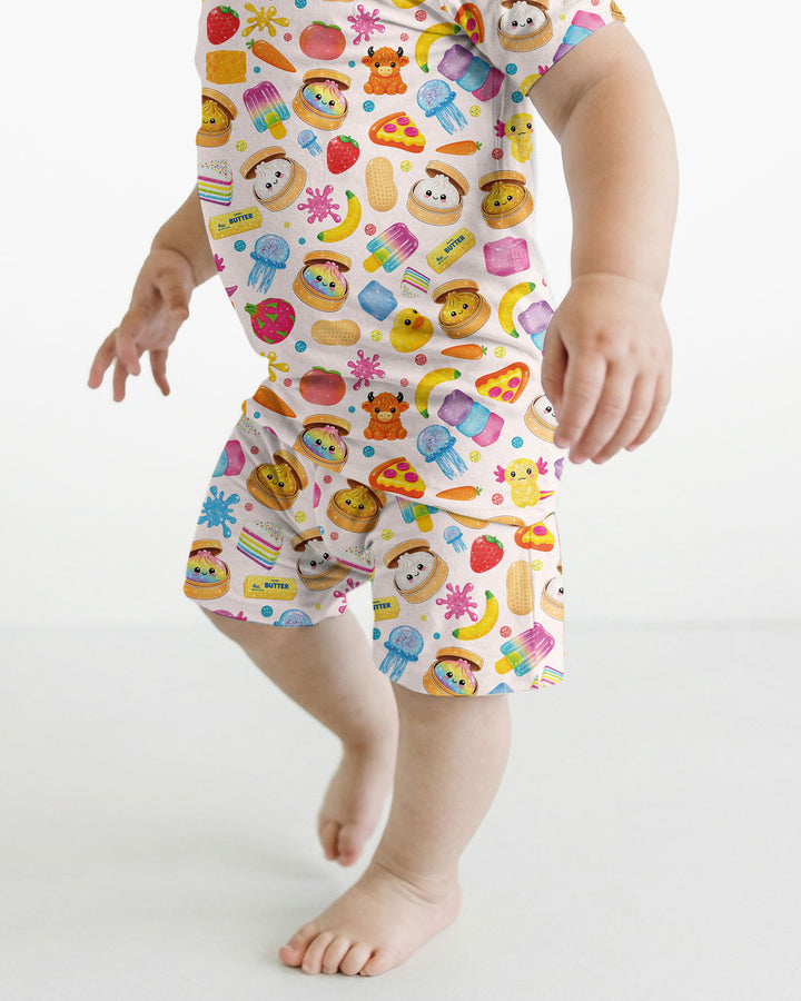 In My Squishies Era Bamboo Two Piece Short Sleeve Shorts Pajama Set