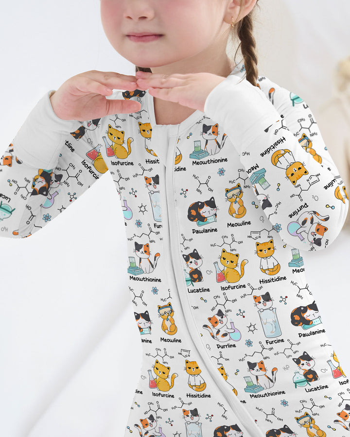 Biochemistry Cat Bamboo Convertible Zippy