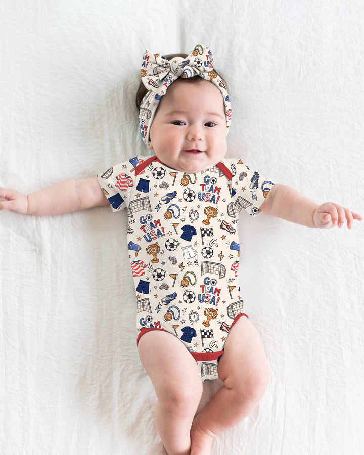 Soccer Go Team USA Bamboo Bodysuit