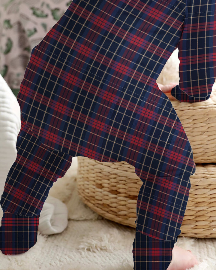 North Pole Plaid Bamboo Convertible Zippy