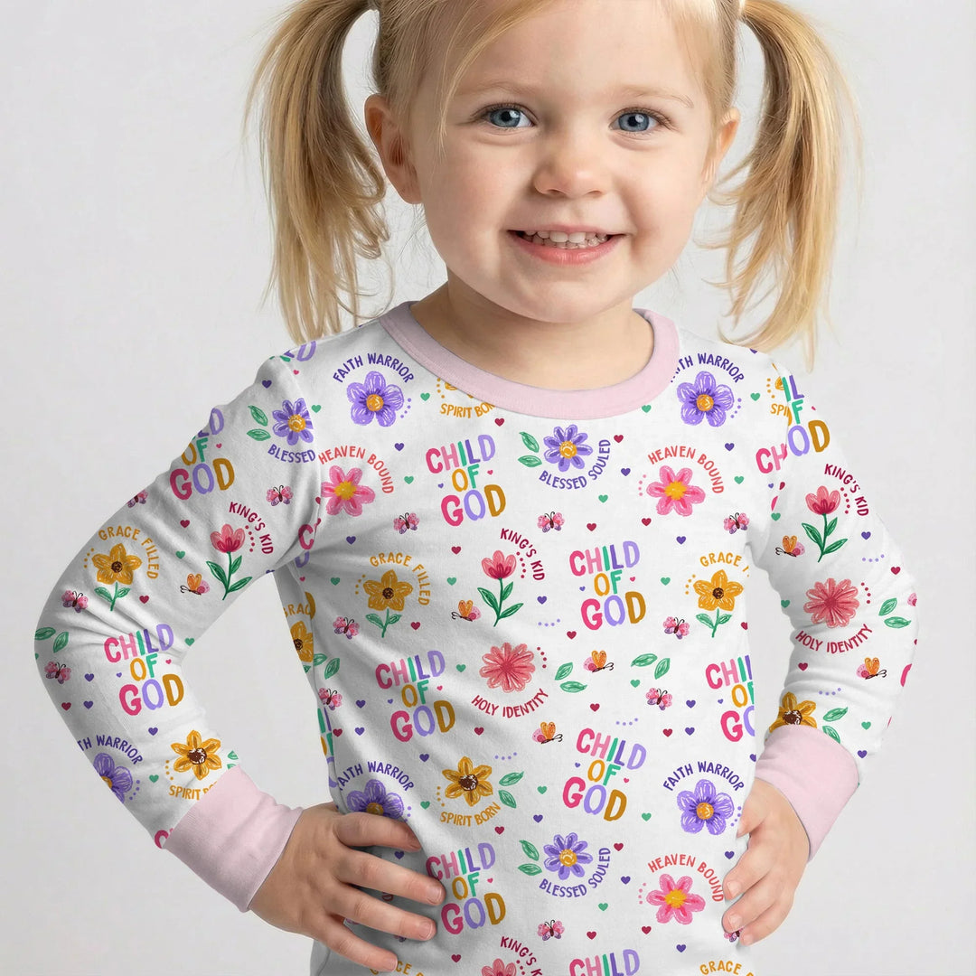 Child of God Bamboo Two Piece Long Sleeve Pajama Set