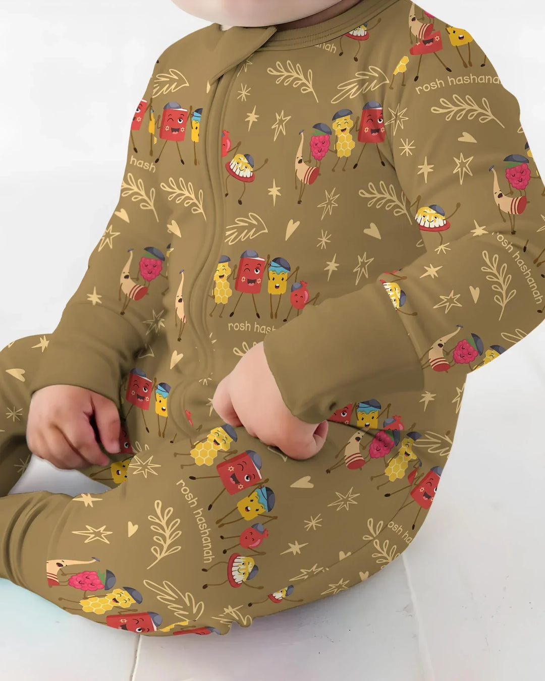 Let's Celebrate Rosh Hashanah Bamboo Convertible Zippy