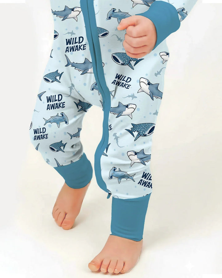 Wide Awake Matching Daddy & Me Bamboo Convertible Zippy