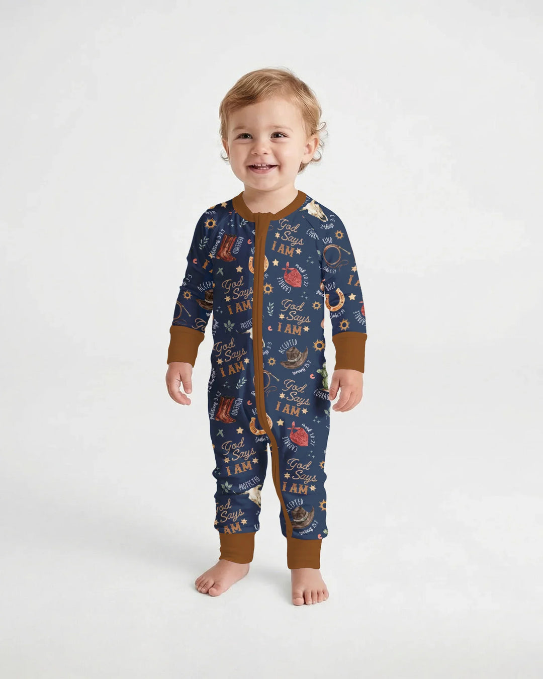 God Says I Am Western Faith Bamboo Convertible Zippy