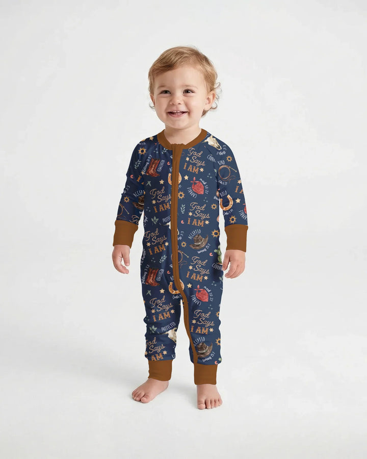 God Says I Am Western Faith Bamboo Convertible Zippy
