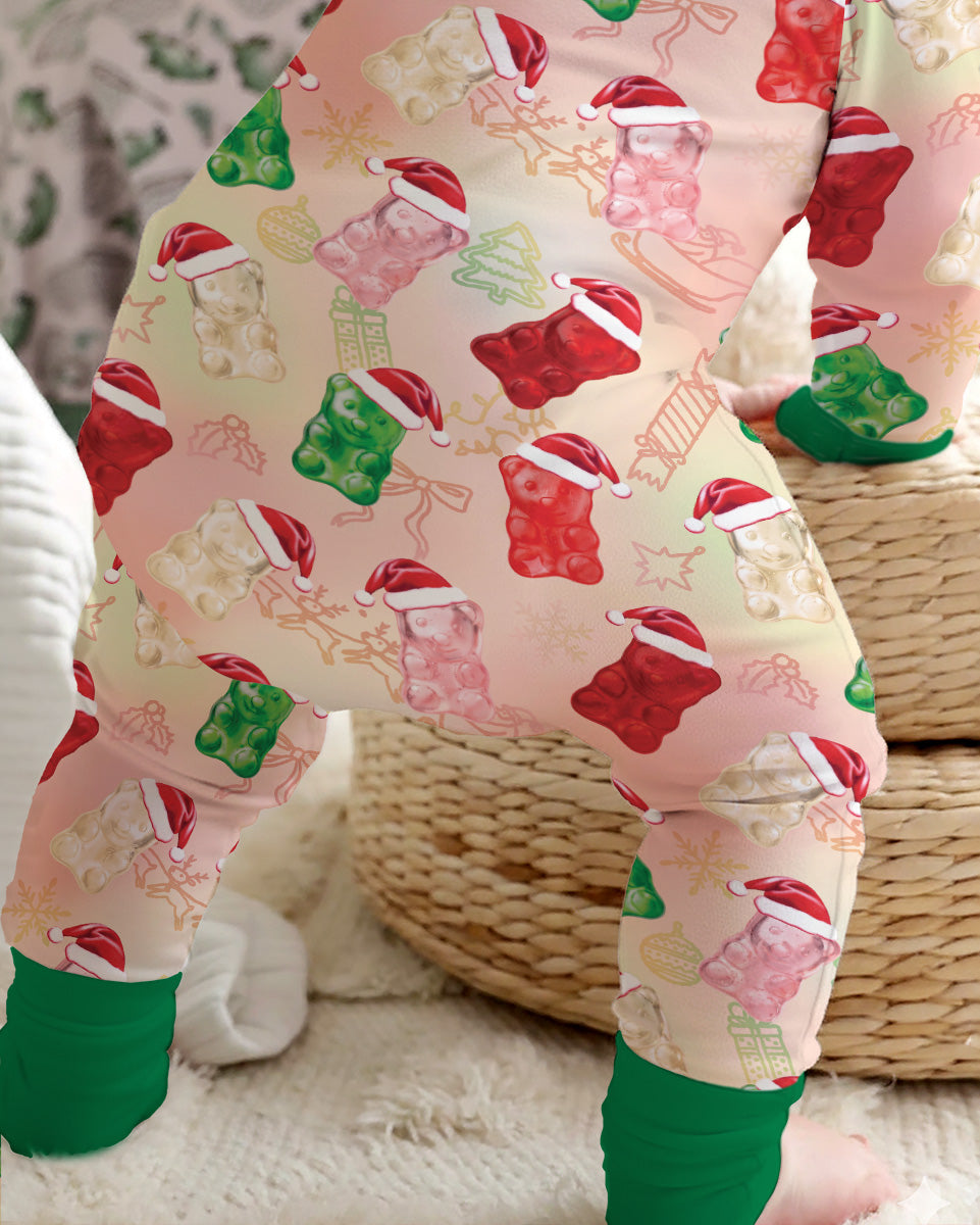 Gummy Bear Santa Christmas Bamboo Convertible Zippy