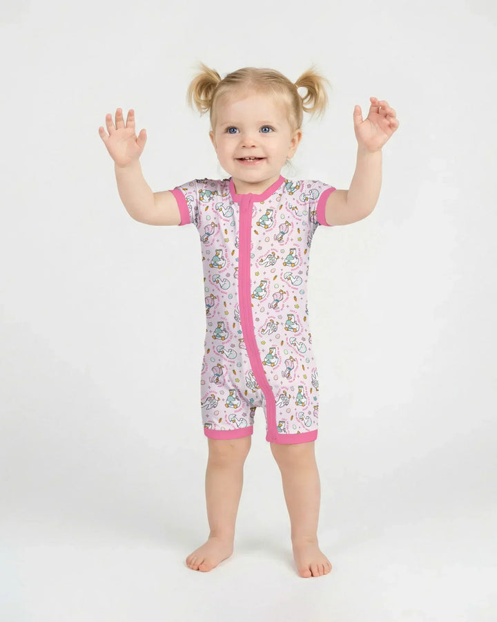 Easter Silly Goose Bamboo Shorty Zippy