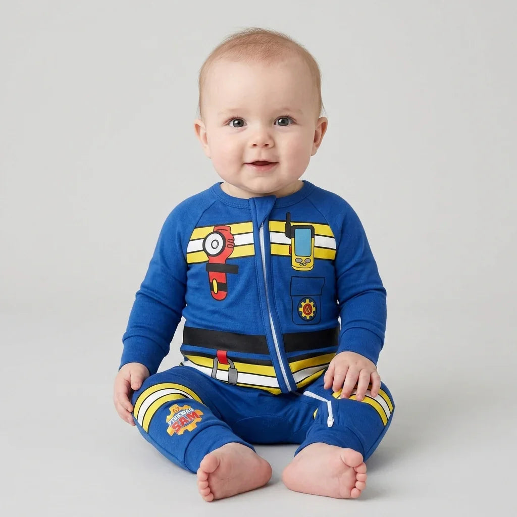 Future Fireman Crew Bamboo Bodysuit