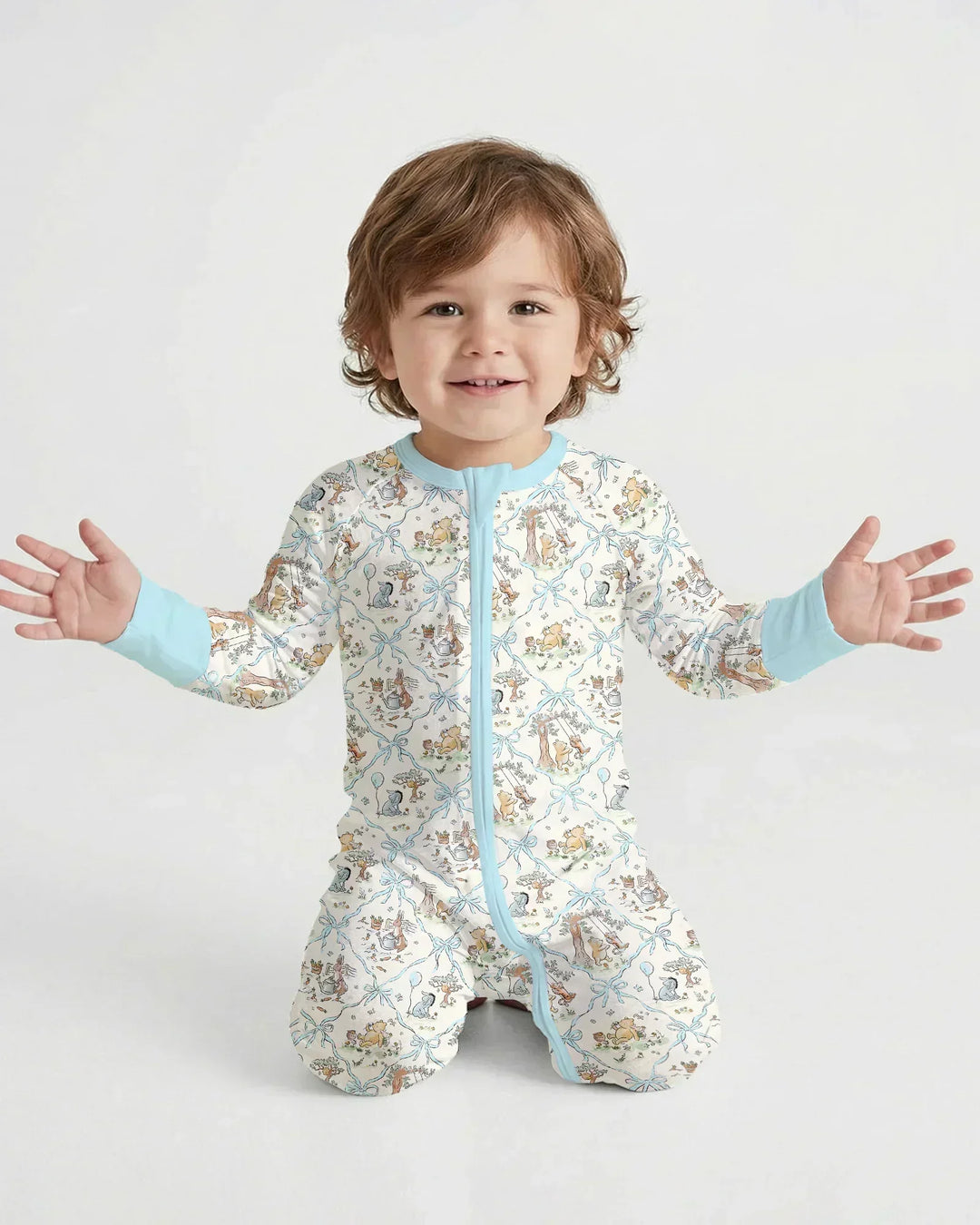 Spring Meadow Friends Bamboo Convertible Zippy