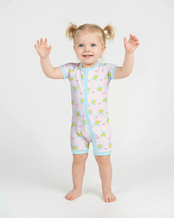 Softbal Coquette Bow Shorty Zippy