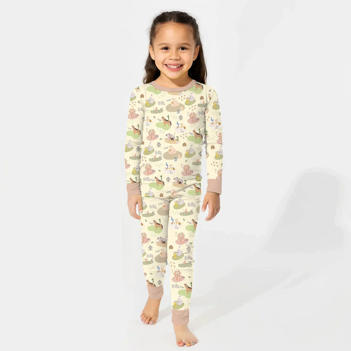 Farm Animal Counting Bamboo Convertible Zippy