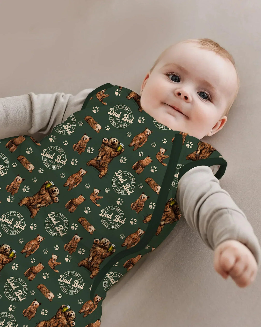 Daddy Bear It's Not A Dad Bod Bamboo Sleep Bag