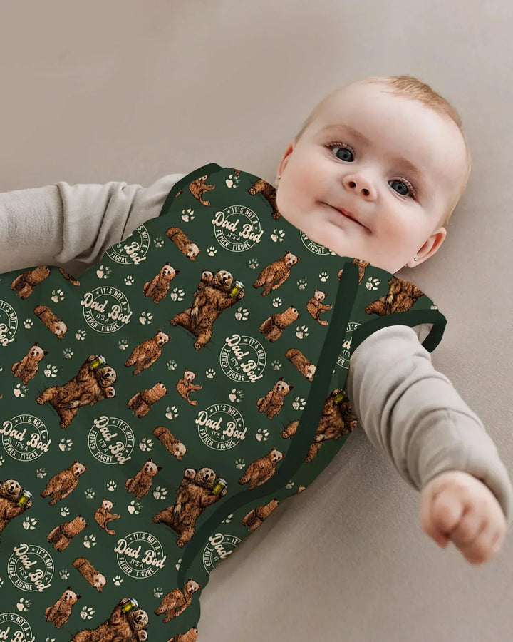 Daddy Bear It's Not A Dad Bod Bamboo Sleep Bag