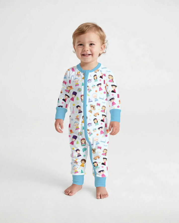 Tiny Friends Around the World Bamboo Convertible Zippy