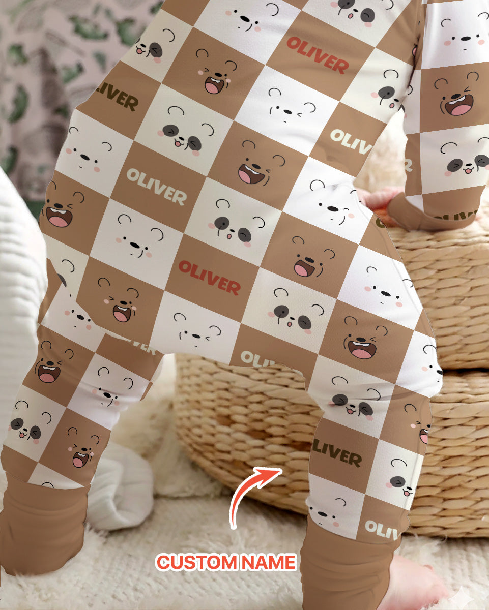 I Am Baby Bears Bamboo Convertible Zippy