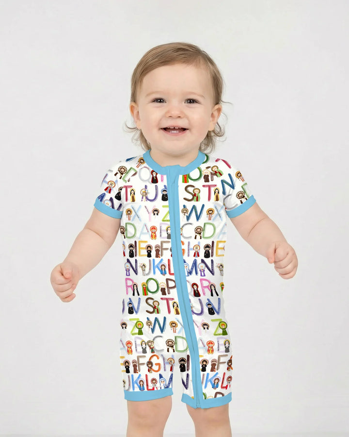 Saint ABCs Bamboo Shorty Zippy