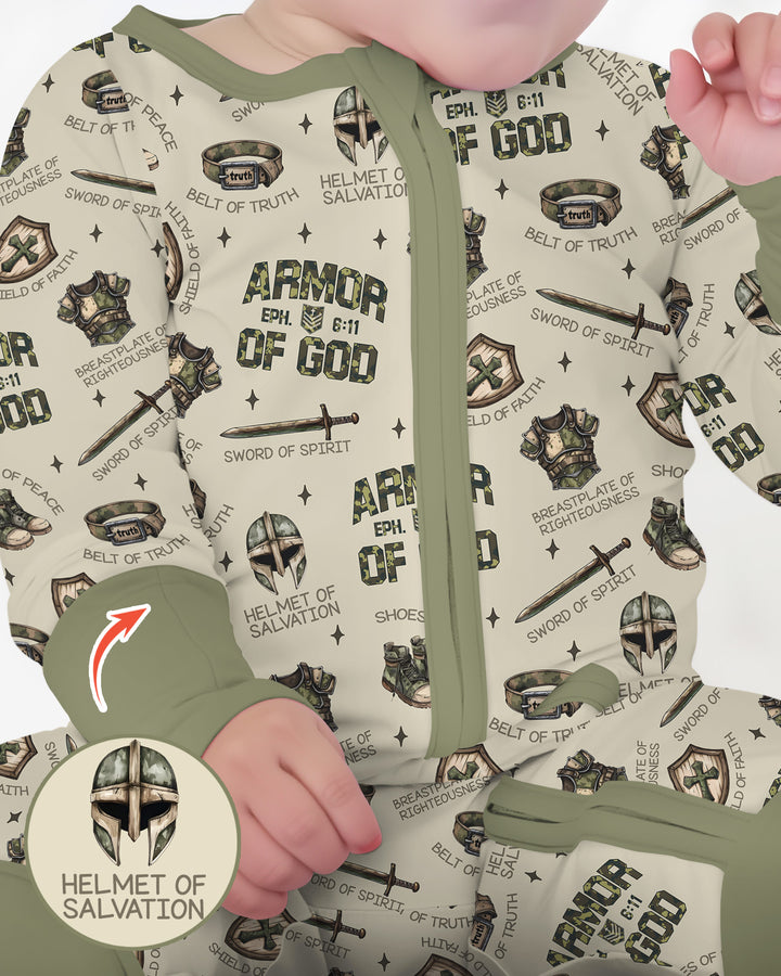 Camo Armor Of God Bamboo Convertible Zippy
