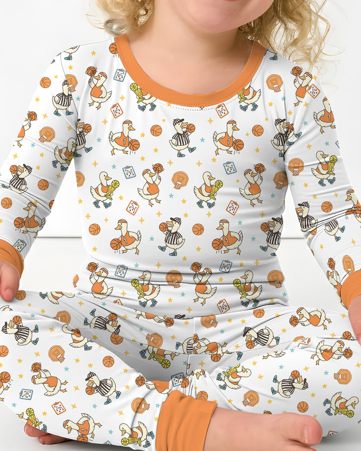 Template Bamboo Two Piece Long Sleeve Pyjamas Set