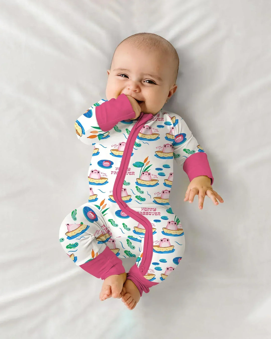 Hoppy Passover Family Matching Bamboo Convertible Zippy