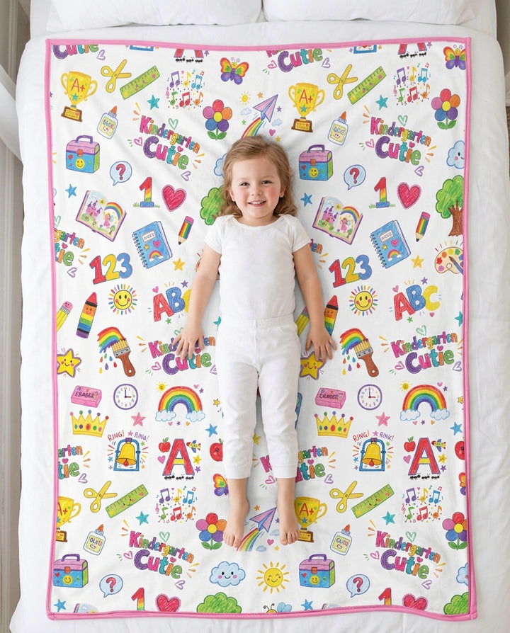 Kindergarten Cutie Bamboo Blanket
