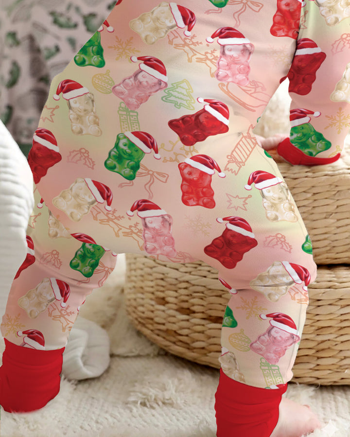Gummy Bear Santa Christmas Bamboo Convertible Zippy