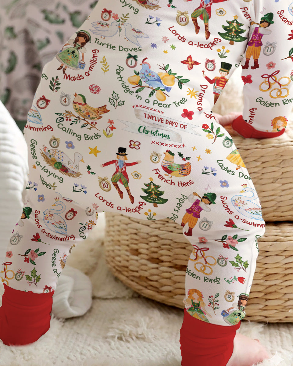 The 12 Days of Christmas Bamboo Convertible Zippy