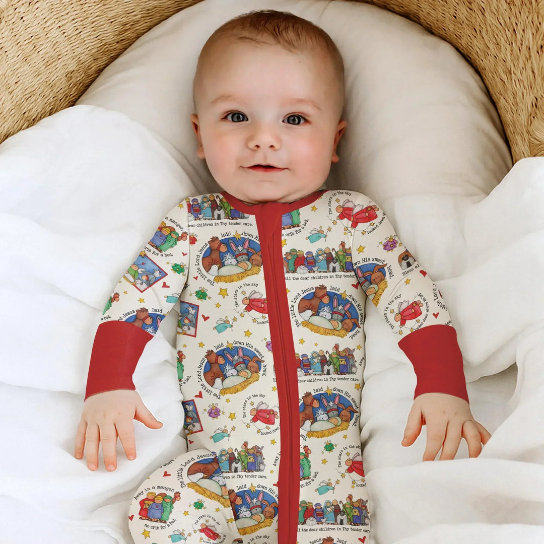 Away In A Manger Blessings Bamboo Convertible Zippy