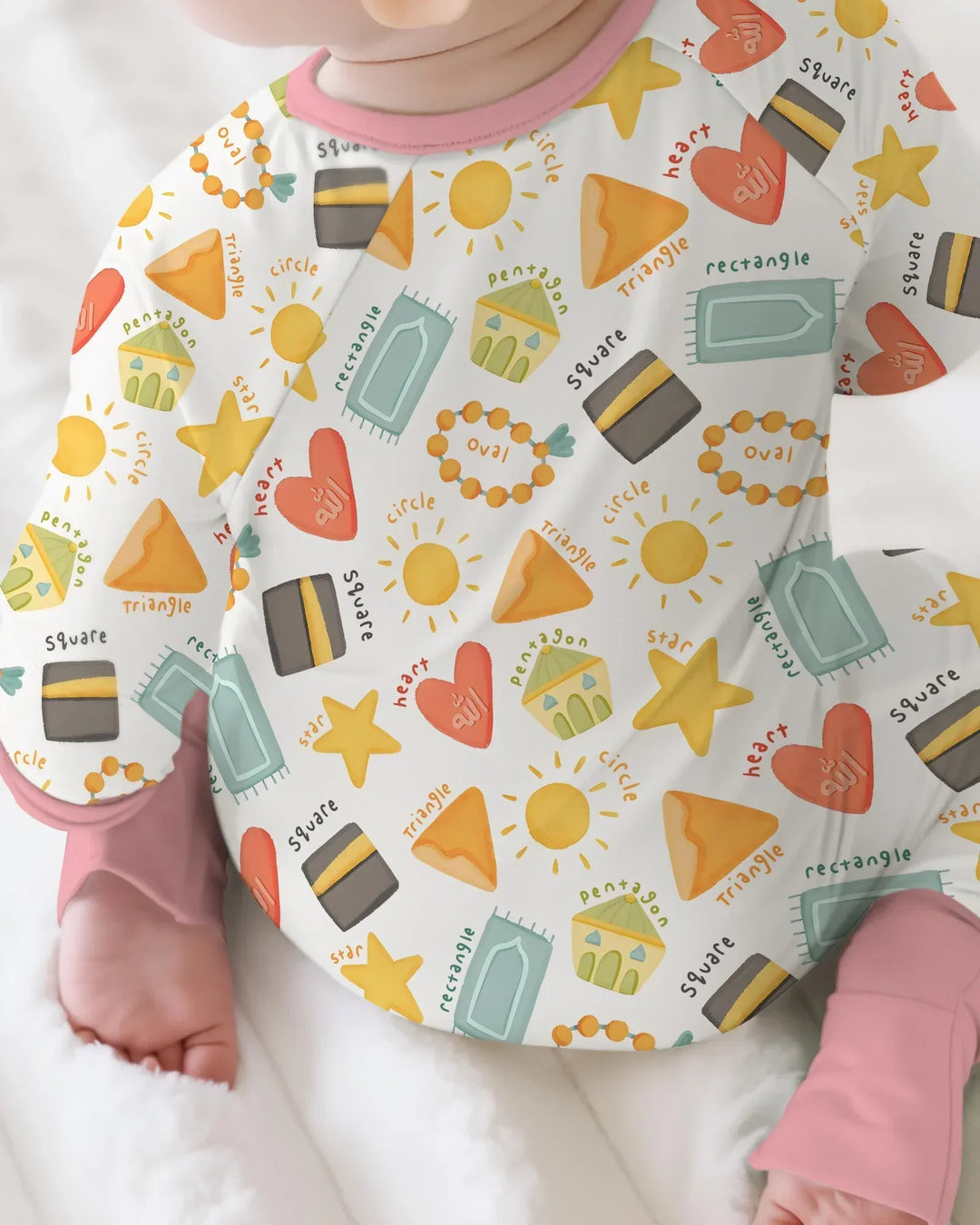 Islamic Shapes Bamboo Convertible Zippy