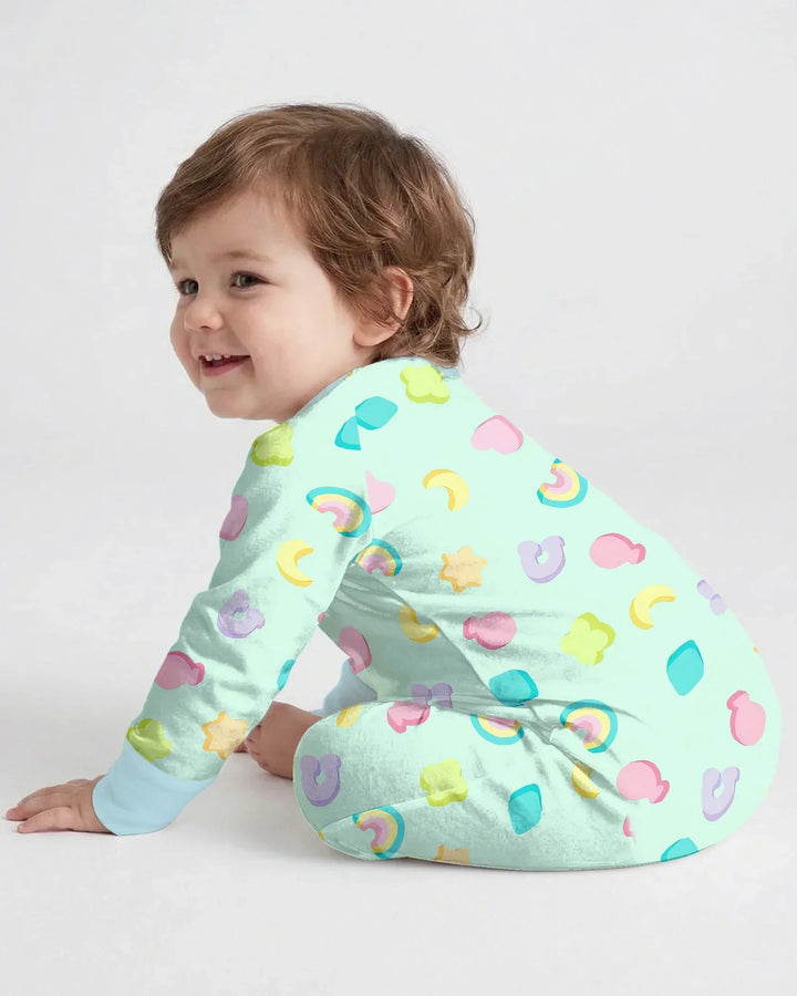 Pastel Lucky Charms Scatter Bamboo Convertible Zippy
