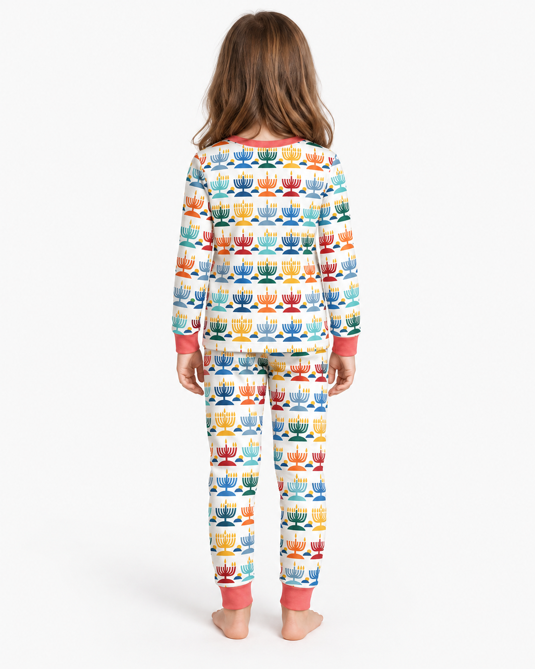 Let's Get Lit Hanukkah Bamboo Two Piece Long Sleeve Pajama Set