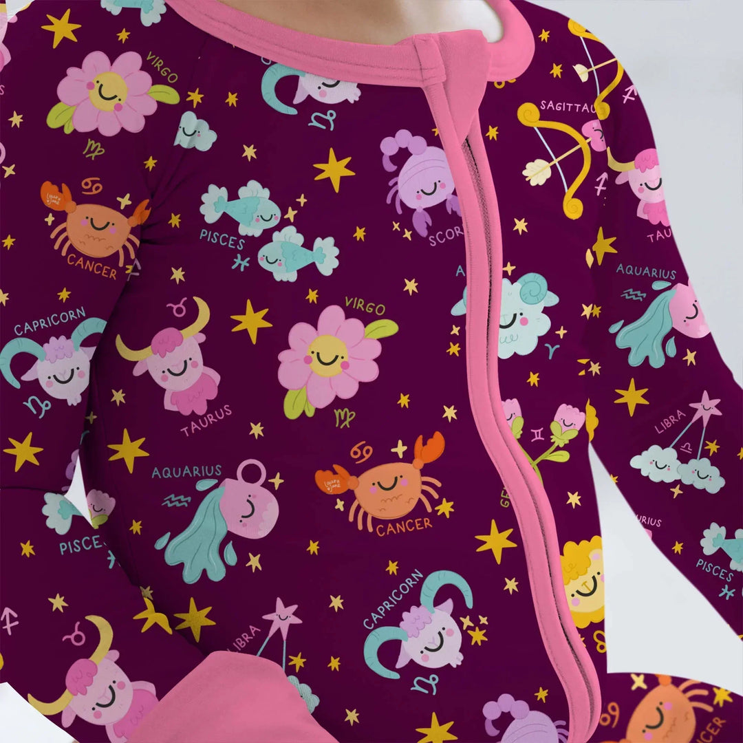 Zodiac Signs Bamboo Convertible Zippy