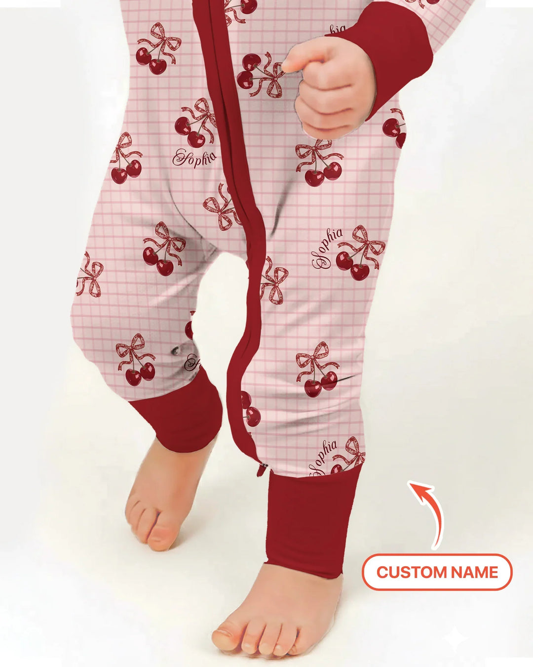 Cherry Mom and Me Bamboo Convertible Zippy