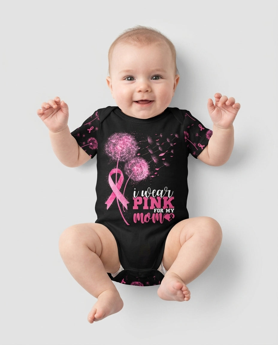 Dandelion Pink For Mom Bamboo Bodysuit