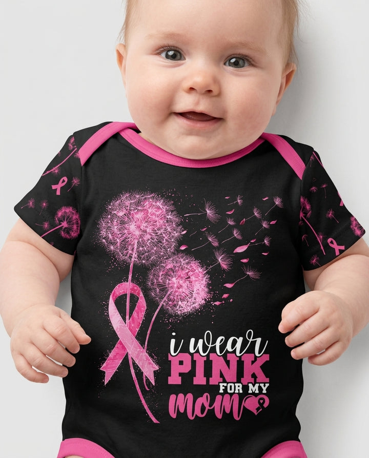 Dandelion Pink For Mom Bamboo Bodysuit