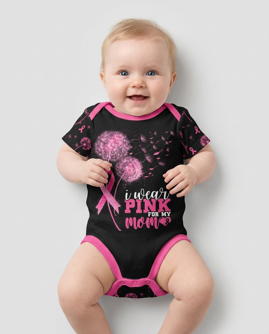 Dandelion Pink For Mom Bamboo Bodysuit