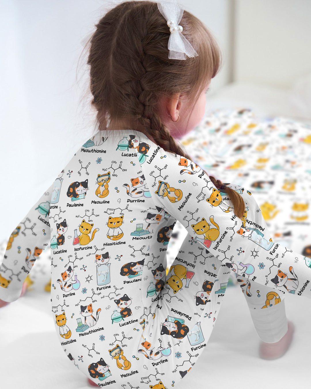 Biochemistry Cat Bamboo Convertible Zippy