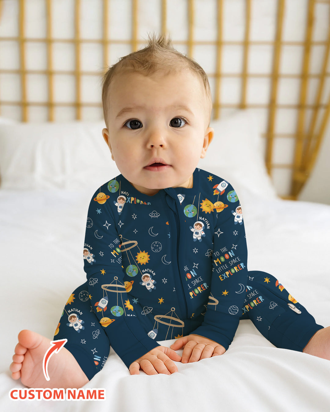 Little Astronaut Big Dream Bamboo Convertible Zippy