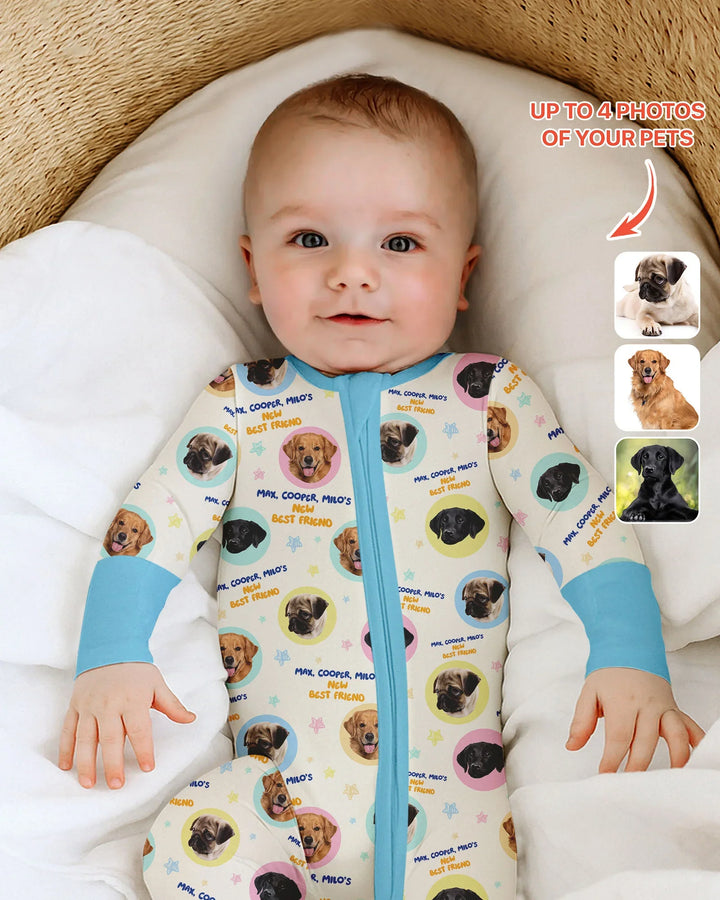 New Best Friend Custom Name And Pet Photos Convertible Zippy