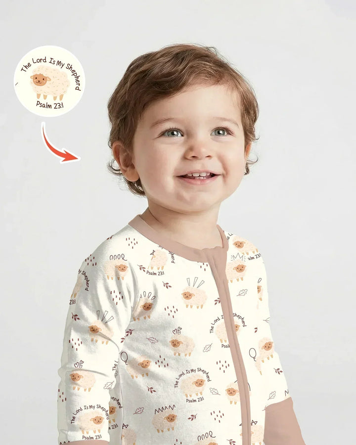The Lord Is My Shepherd Baby Bamboo Convertible Zippy