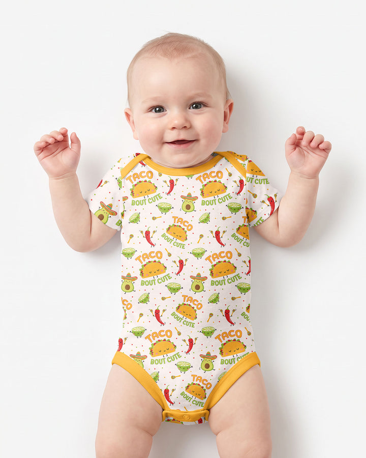Funny Taco Bamboo Bodysuit