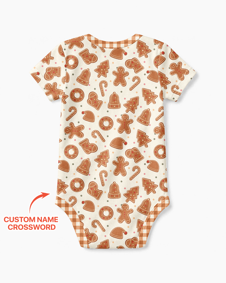 Custom Crossword Cookie Crew Bamboo Bodysuit