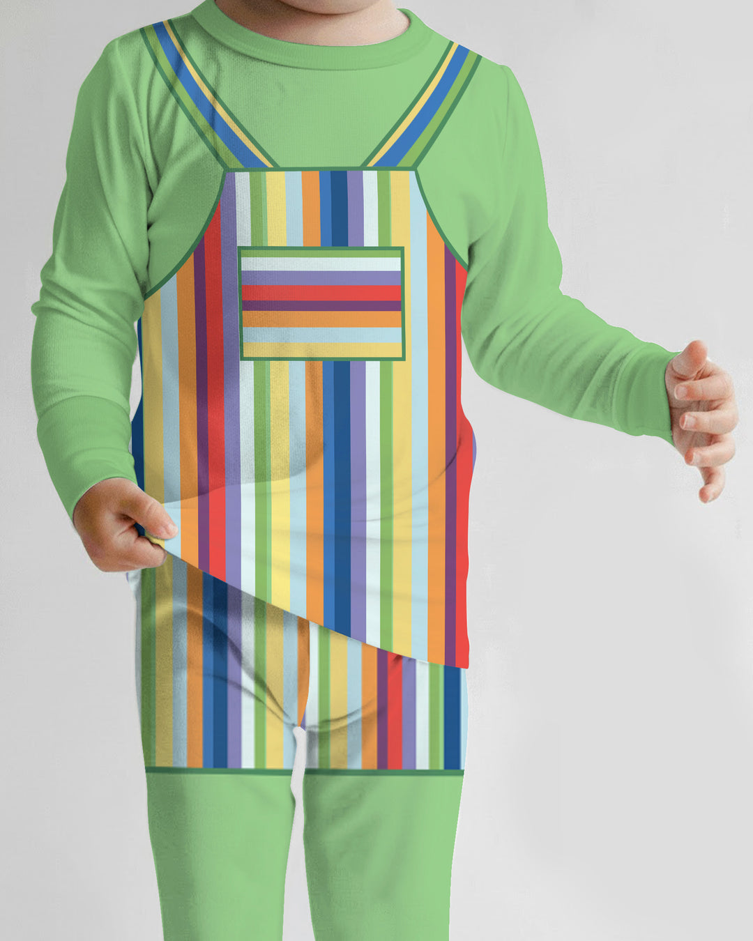 Template Bamboo Two Piece Long Sleeve Pyjamas Set
