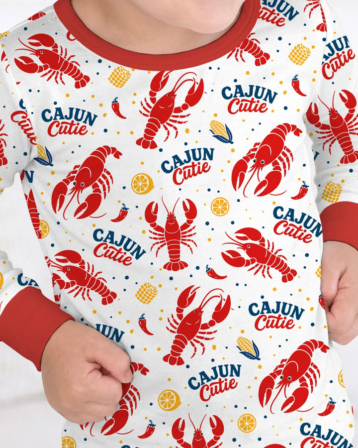 Cajun Cutie Bamboo Two Piece Long Sleeve Pajama Set