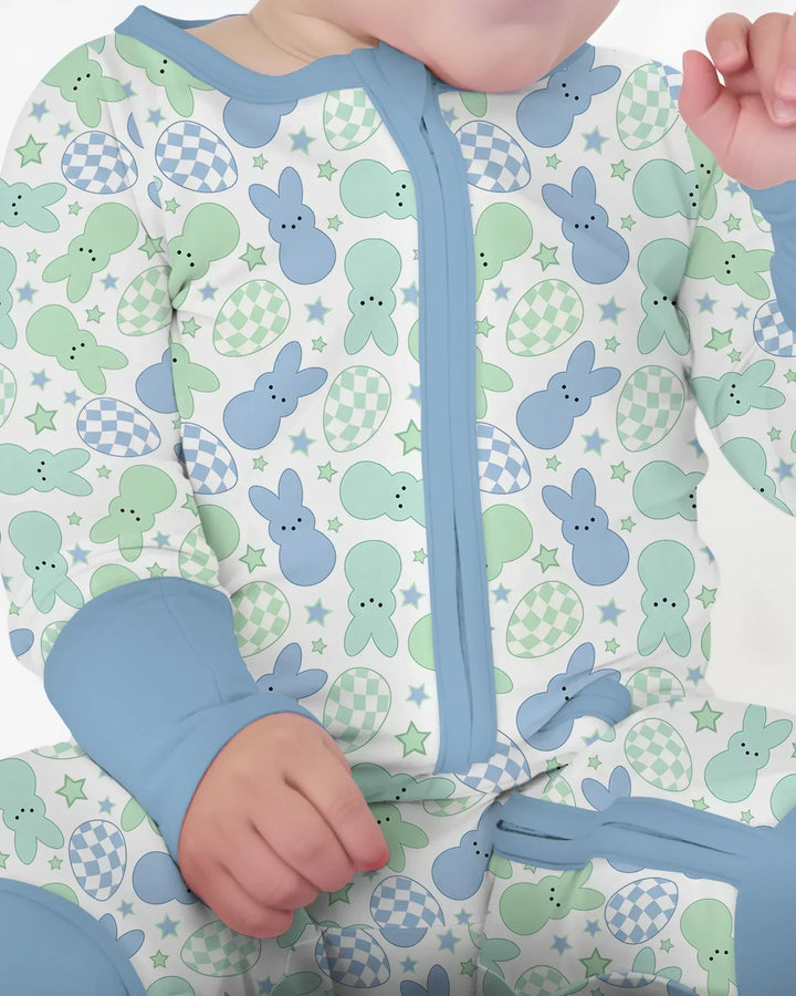 Easter Peep Bunnies Bamboo Convertible Zippy