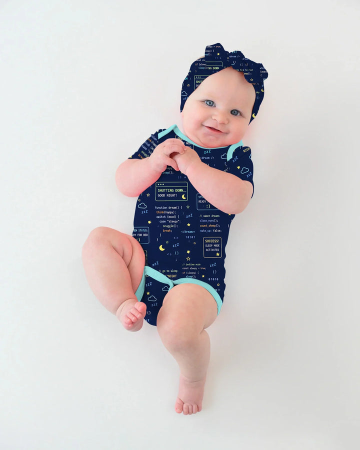 It Techy Job Matching Dad and Son Bamboo Bodysuit